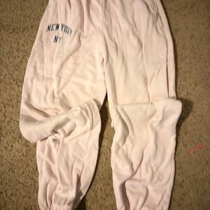 Brandy Melville Pink Sweatpants